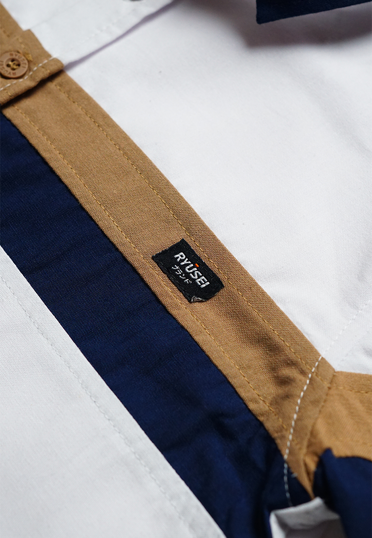 Ryusei Shirt kids Isaka CMB White
