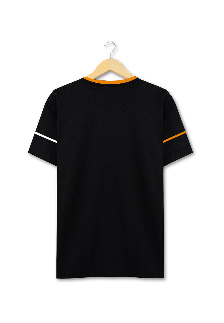 Ryusei Kaos Pria Naoyuki Button CMB Black