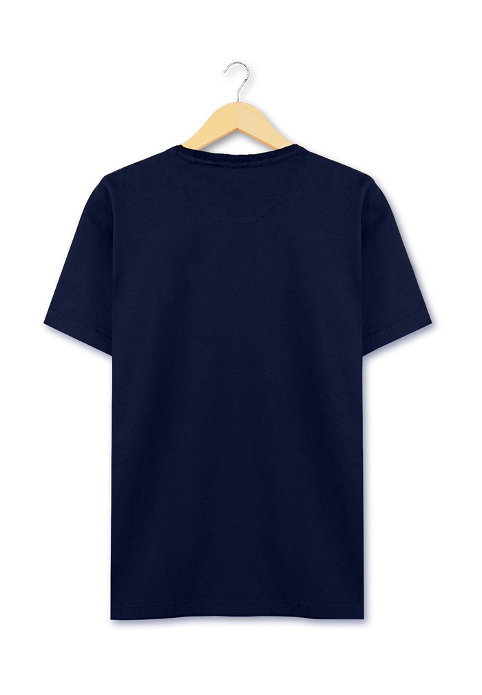Ryusei Tshirt Masakazu Button Navy - Ryusei