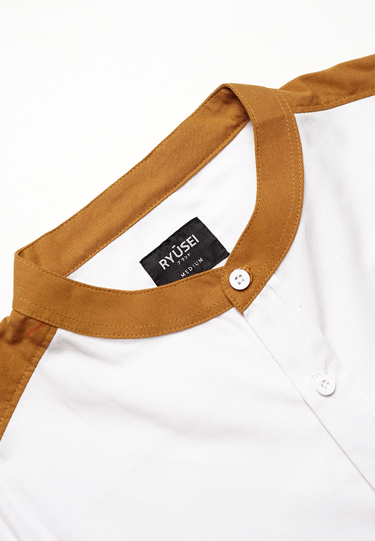 Ryusei Shirt Narushima Long Sleeve CMB White - Ryusei