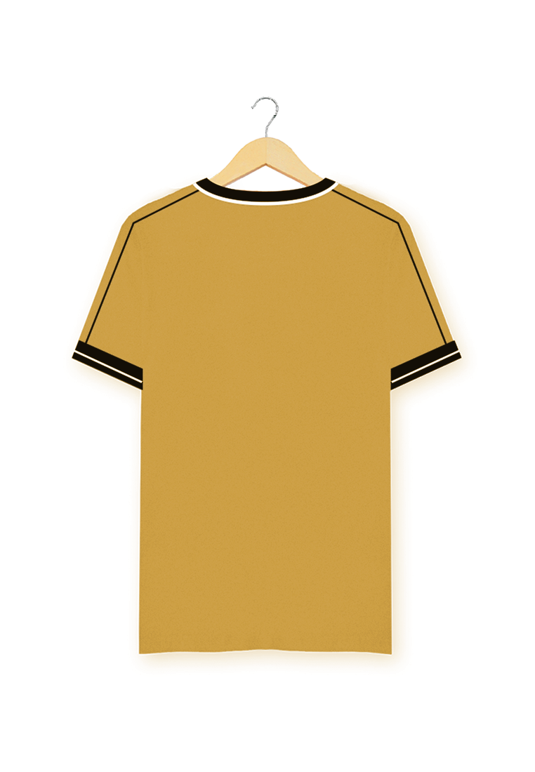 Ryusei Kaos Pria Yukako CMB Light Mustard