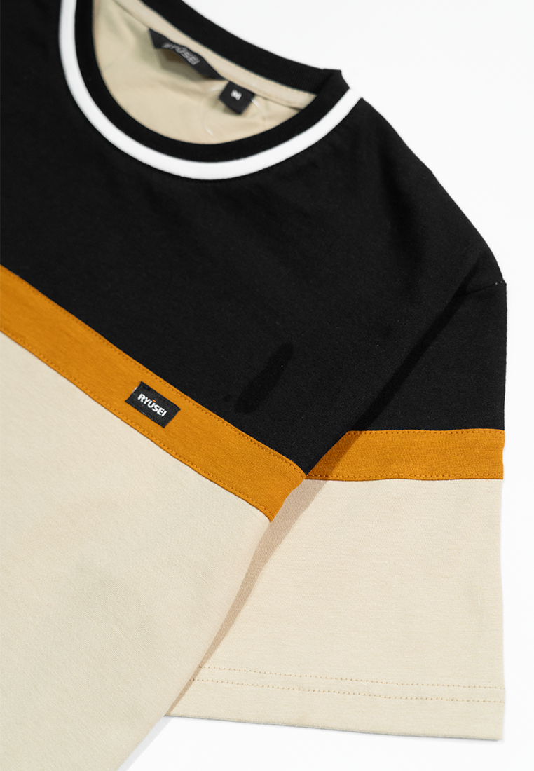 Ryusei Kaos Pria Fujiyama Light Brown