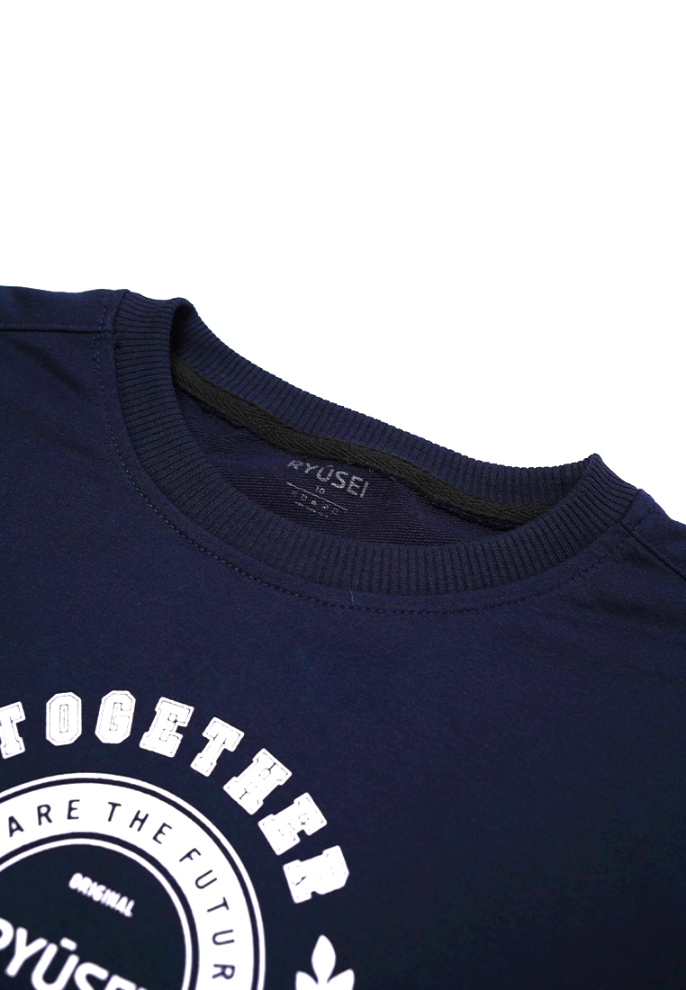Ryusei Sweater Kids Awesome Navy - Ryusei
