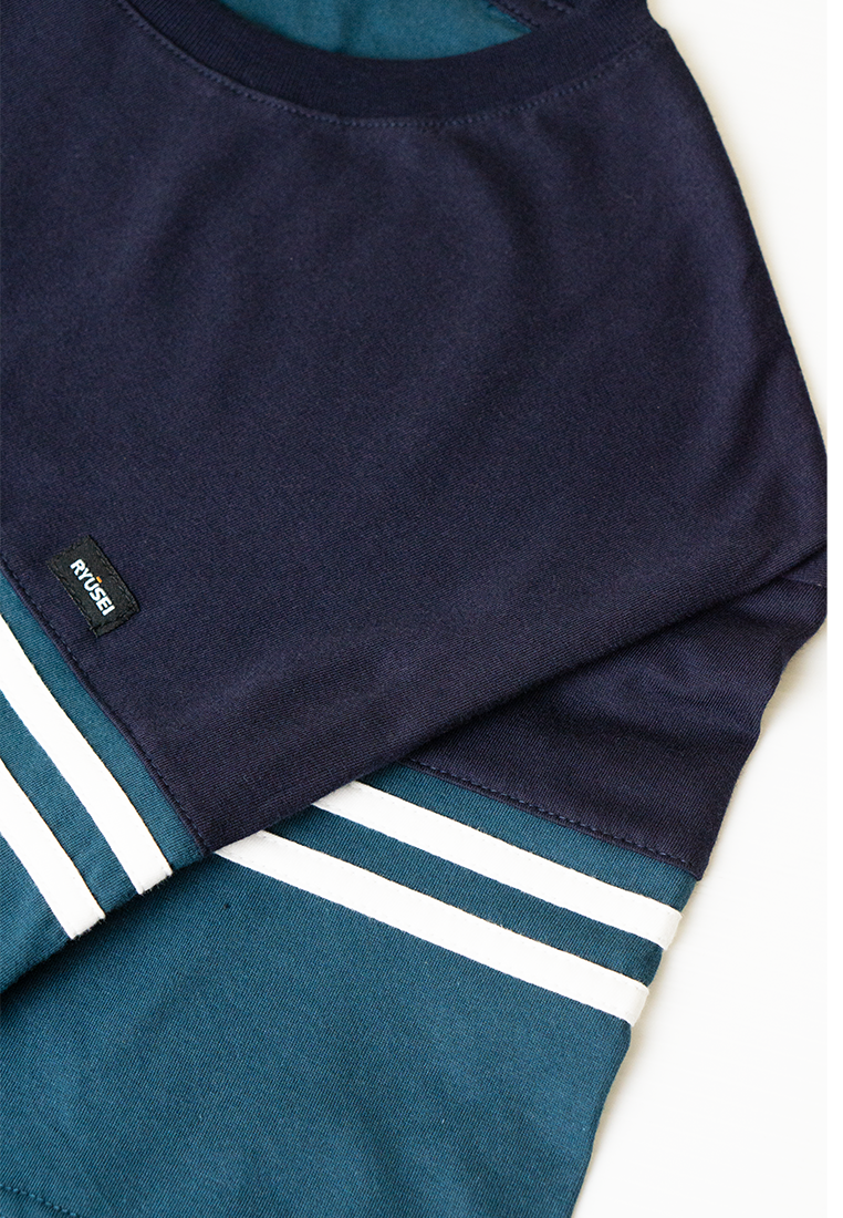 Ryusei Kaos Pria Komatsu CMB Deep Blue