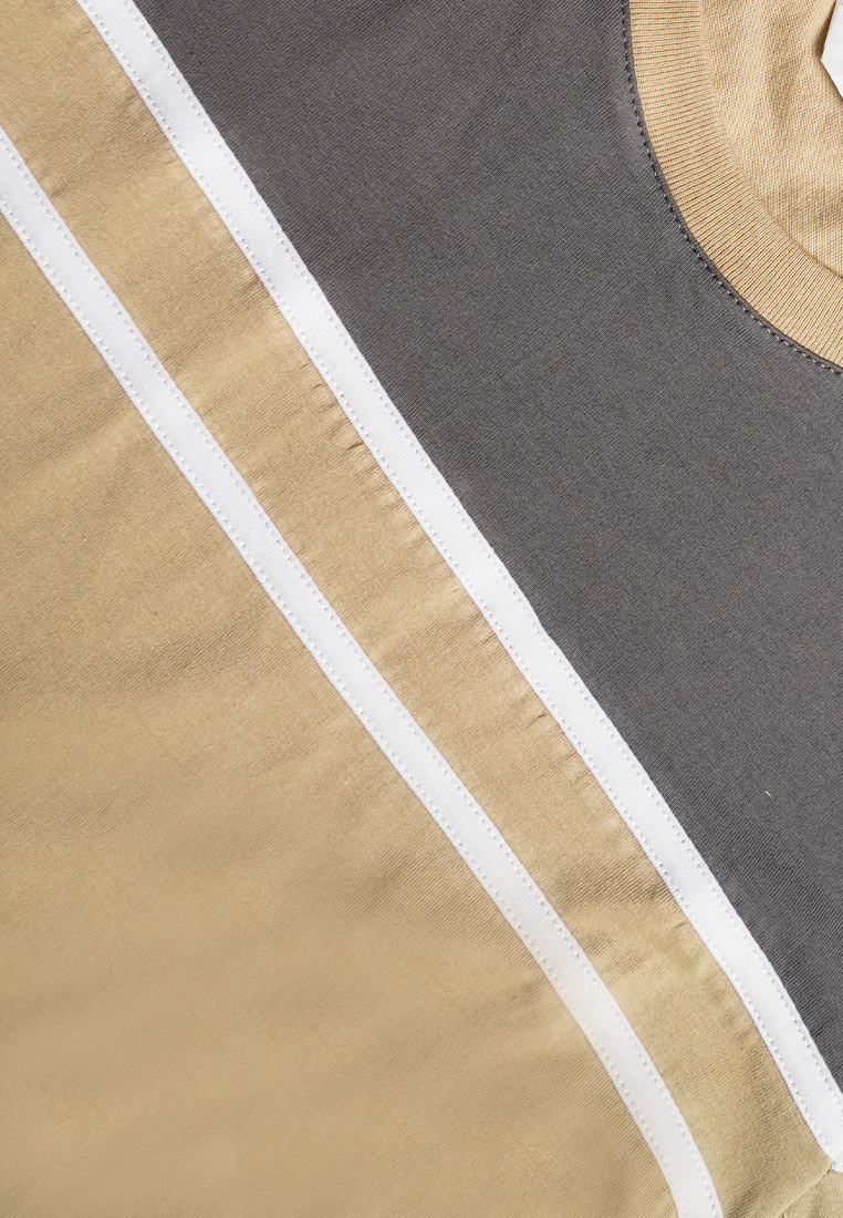 Ryusei Kaos Pria Nishioji CMB Light Brown