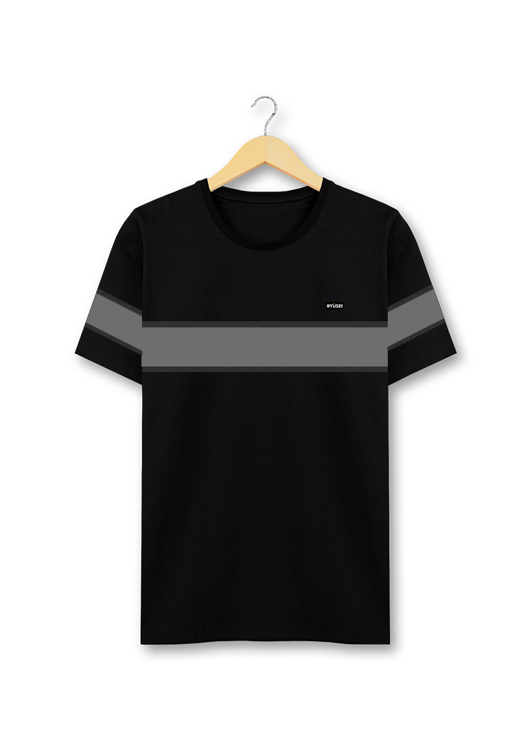 Ryusei Kaos Pria Kitami CMB Black