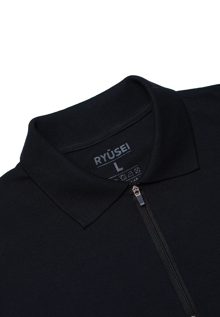 Ryusei Polo Shirt Kagayaki Black