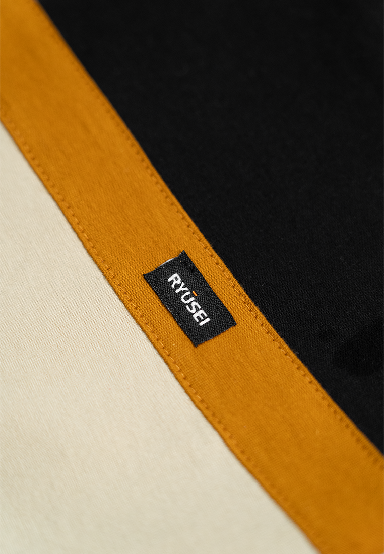 Ryusei Kaos Pria Fujiyama Light Brown