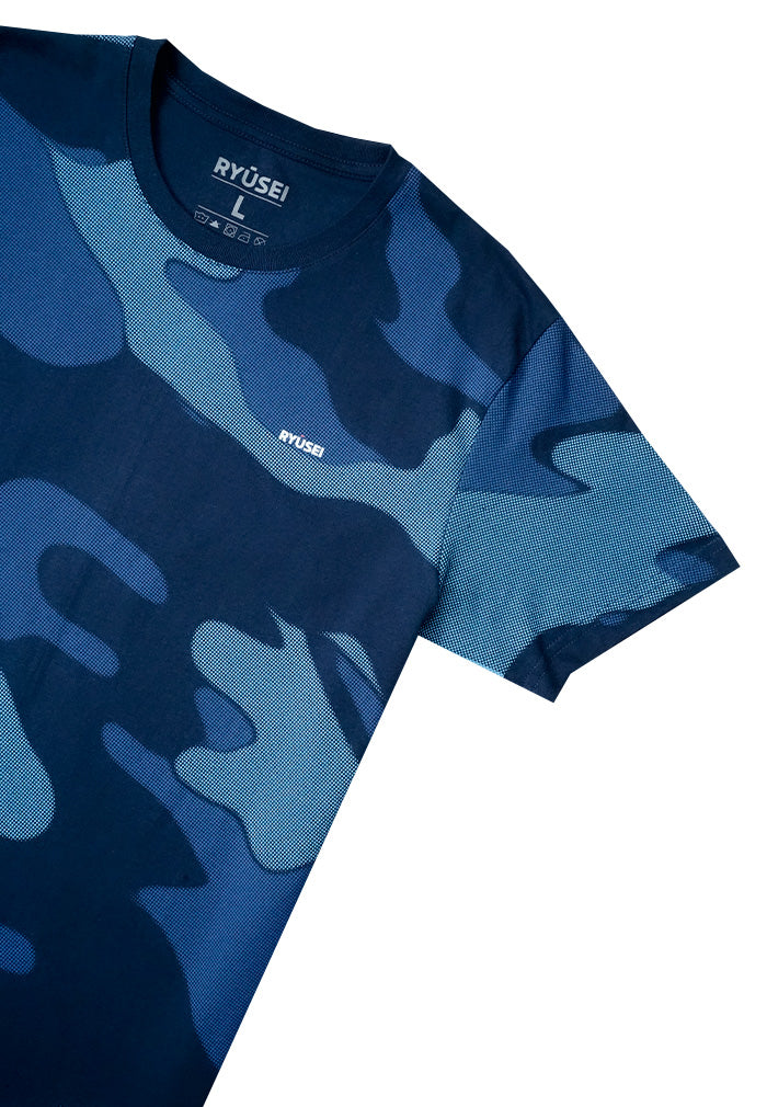 Ryusei Tshirt Ashigaka Navy