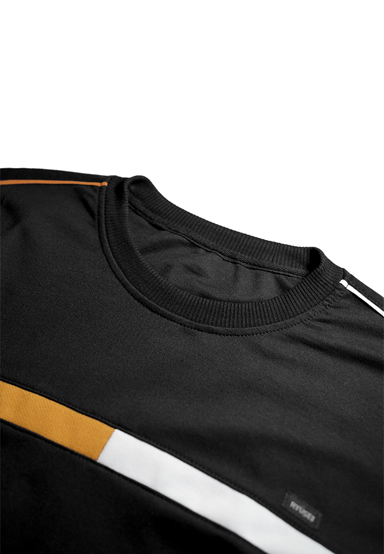 Ryusei Sweater Yoshihiro Stripe Black - Ryusei