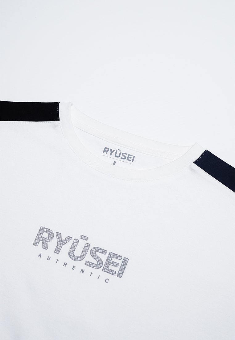 Ryusei Kaos Pria Mitsaki CMB White