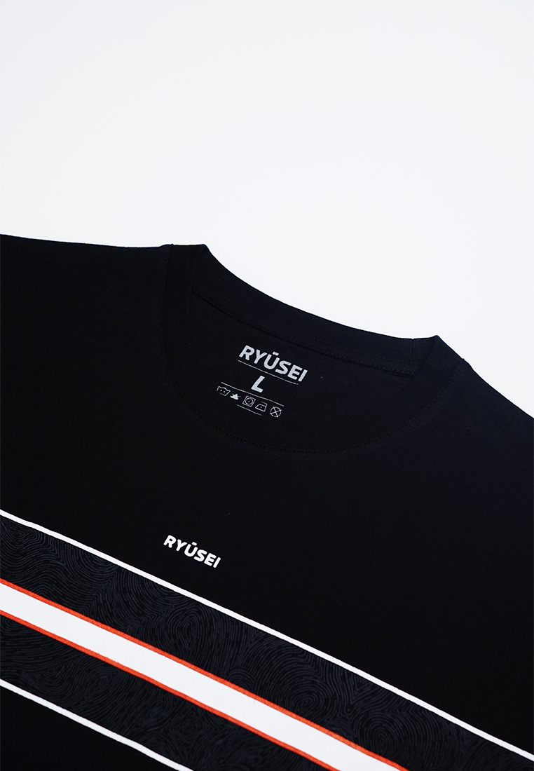 Ryusei Kaos Pria Miharu Black