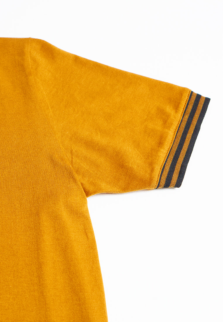 Ryusei Kaos Pria Yutanaka Mustard