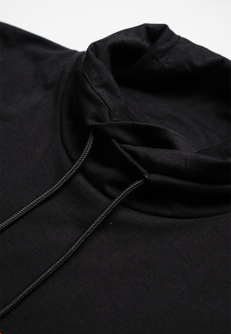 Ryusei Kaos Pria Lengan Panjang Nandito Ren Black