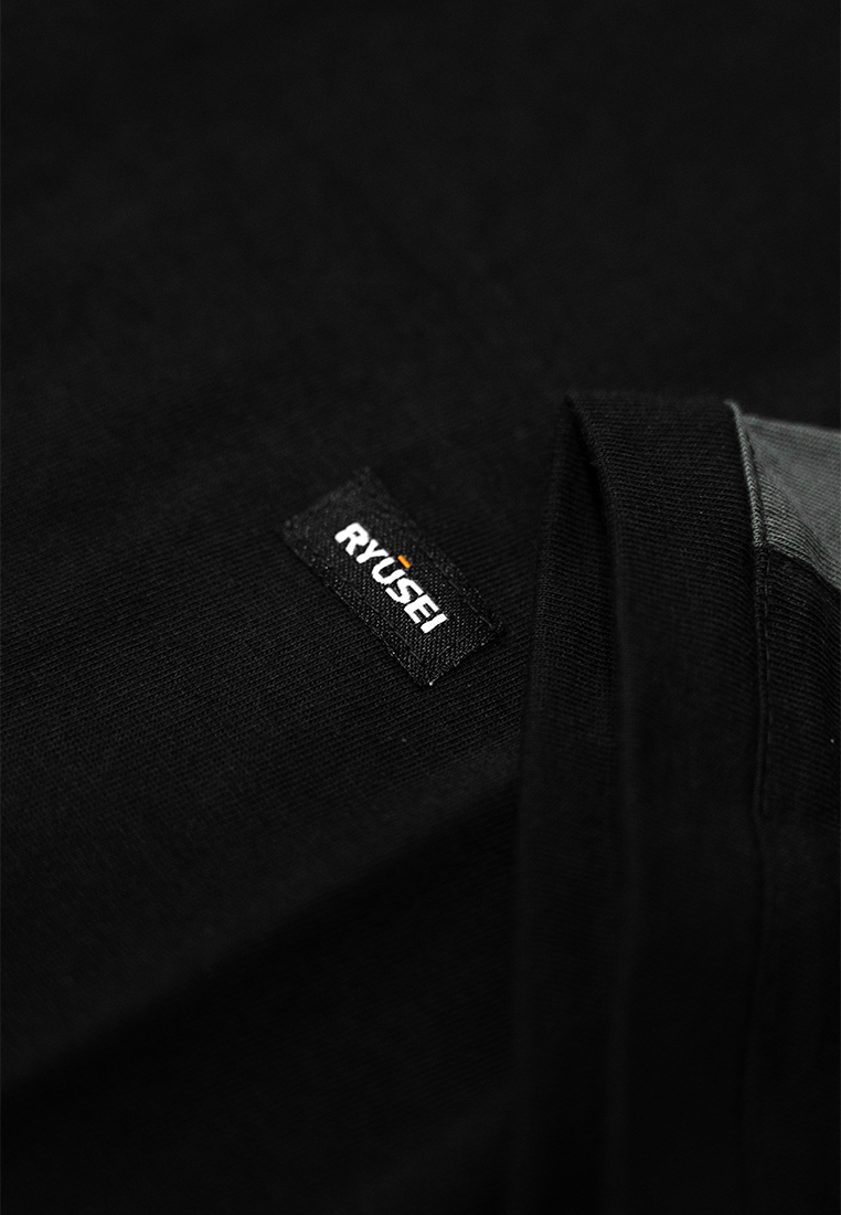 Ryusei Kaos Pria Yumika CMB Black