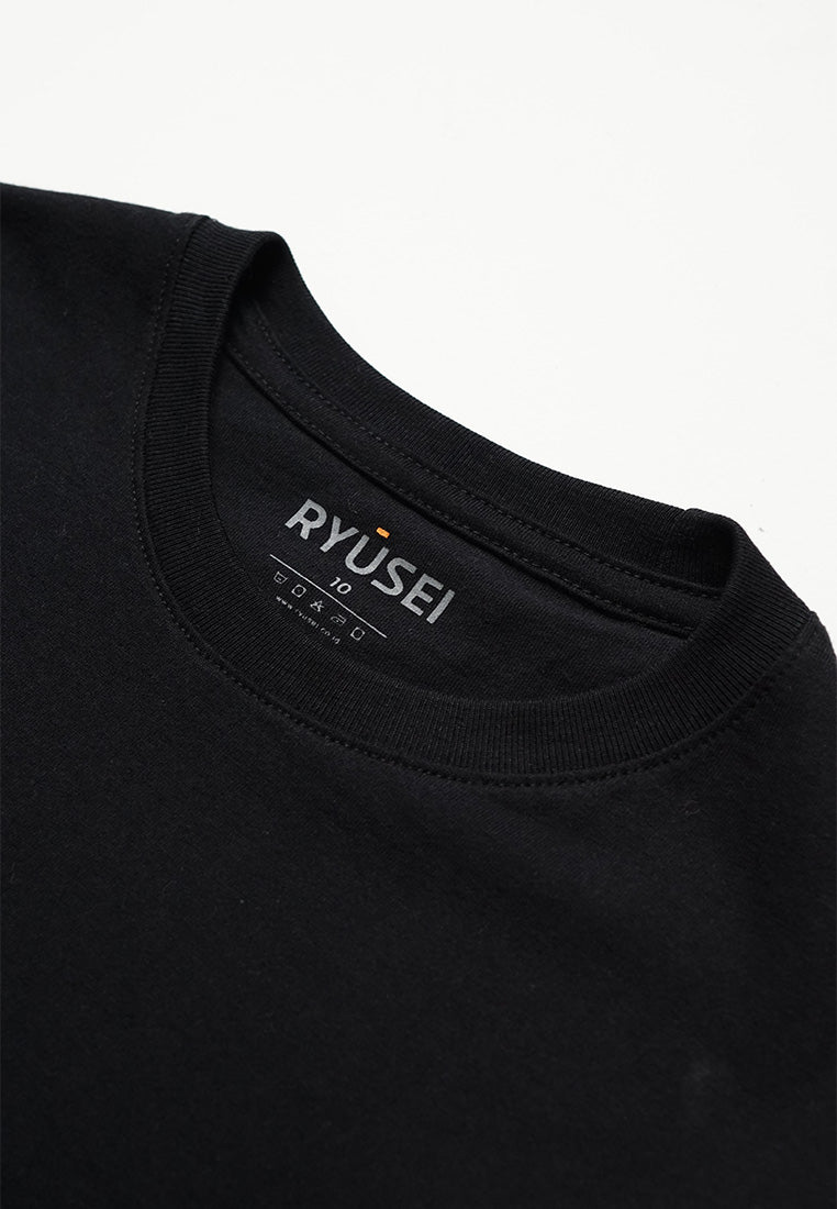 Ryusei Kaos Anak Hachi Black