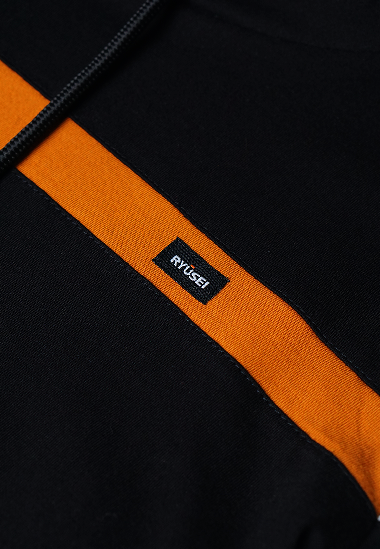 Ryusei Kaos Pria Turtleneck Nandito Gin CMB Black