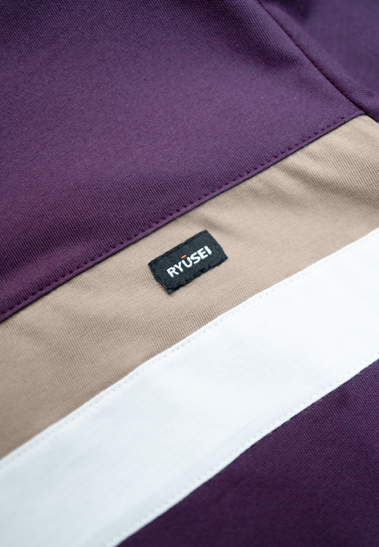 Ryusei Kaos Pria Narumi CMB Mauve Wine