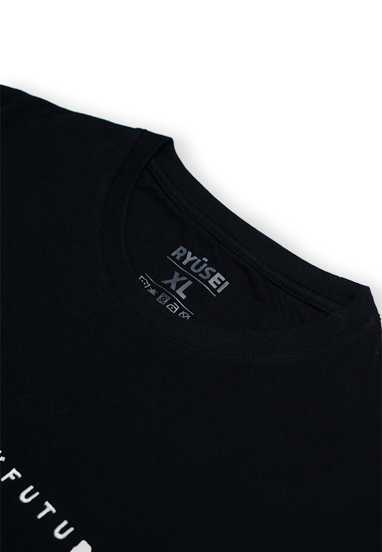 Ryusei Kaos Pria Bright Future CMB Black