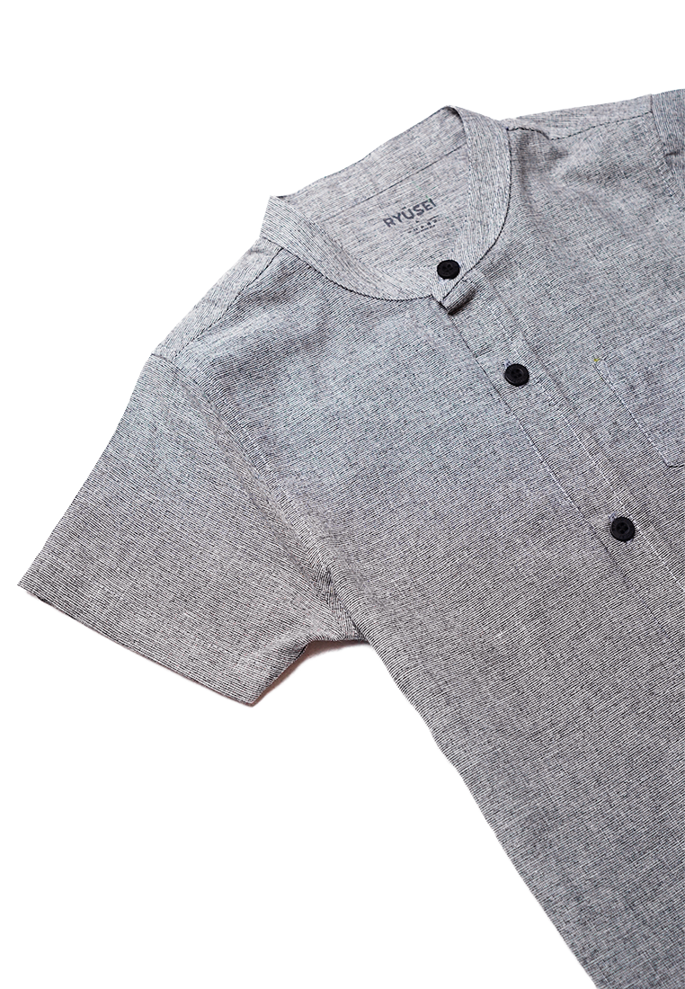 Ryusei Shirt kids Yoshizawa 2 Tone Grey - Ryusei
