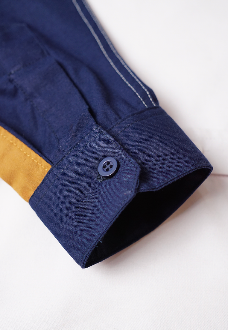 Ryusei Shirt Narushima Long Sleeve CMB White - Ryusei