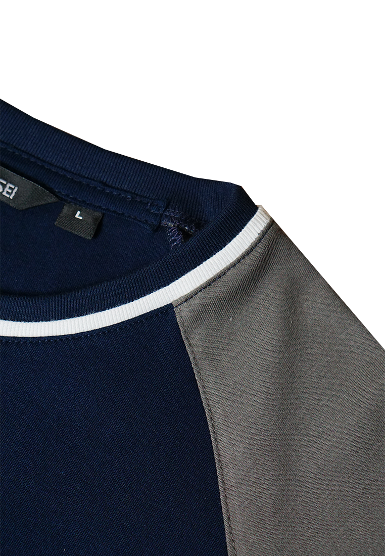 Ryusei Kaos Pria Hataka CMB Navy