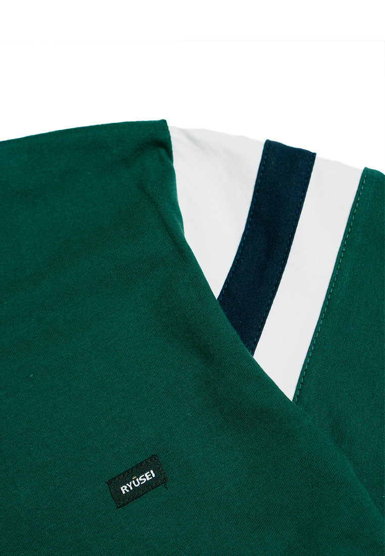 Ryusei Kaos Pria Takahama CMB Green