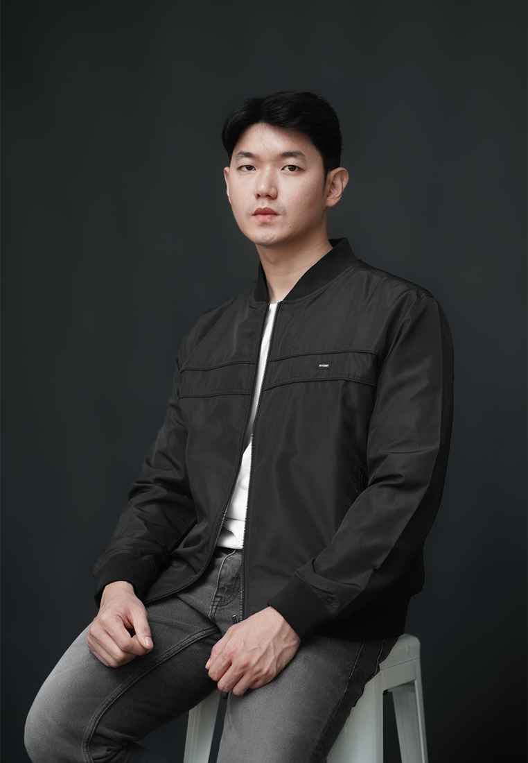 Ryusei Windbreaker Jacket Wakiyama Black - Jaket Parasut