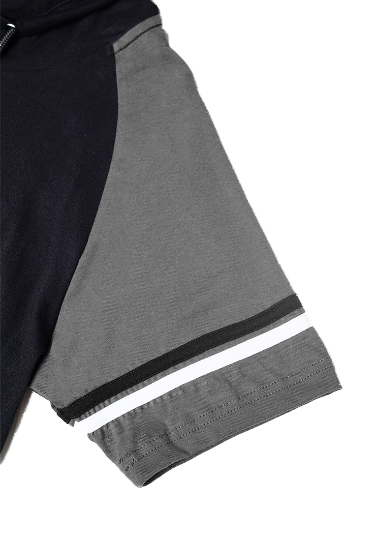 Ryusei Kaos Pria Turtleneck Nandito Ryu Black