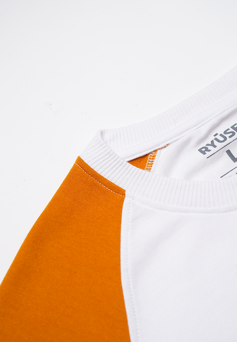 Ryusei Sweater Pria Narazaki CMB White