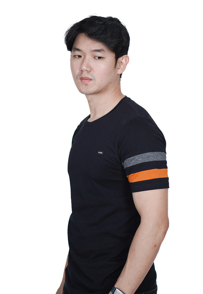 Ryusei Tshirt Hyuga CMB Black DF - Ryusei Tshirt Men