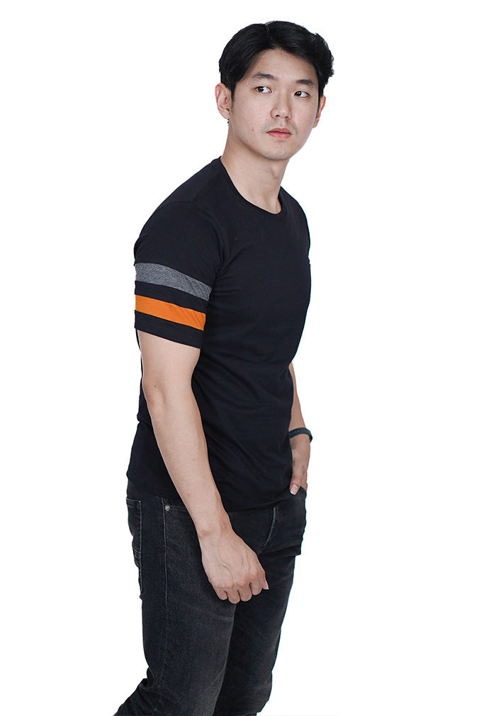 Ryusei Tshirt Hyuga CMB Black DF - Ryusei Tshirt Men