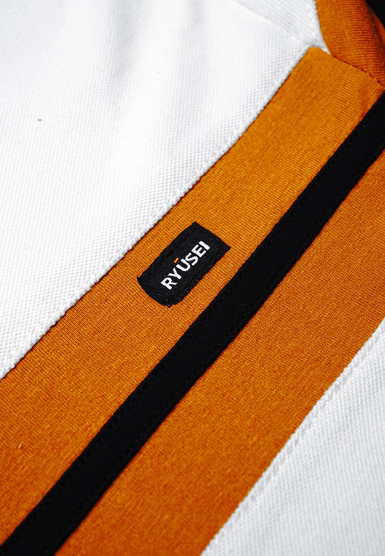 Ryusei Polo Shirt Mitsuhiro CMB White - Ryusei