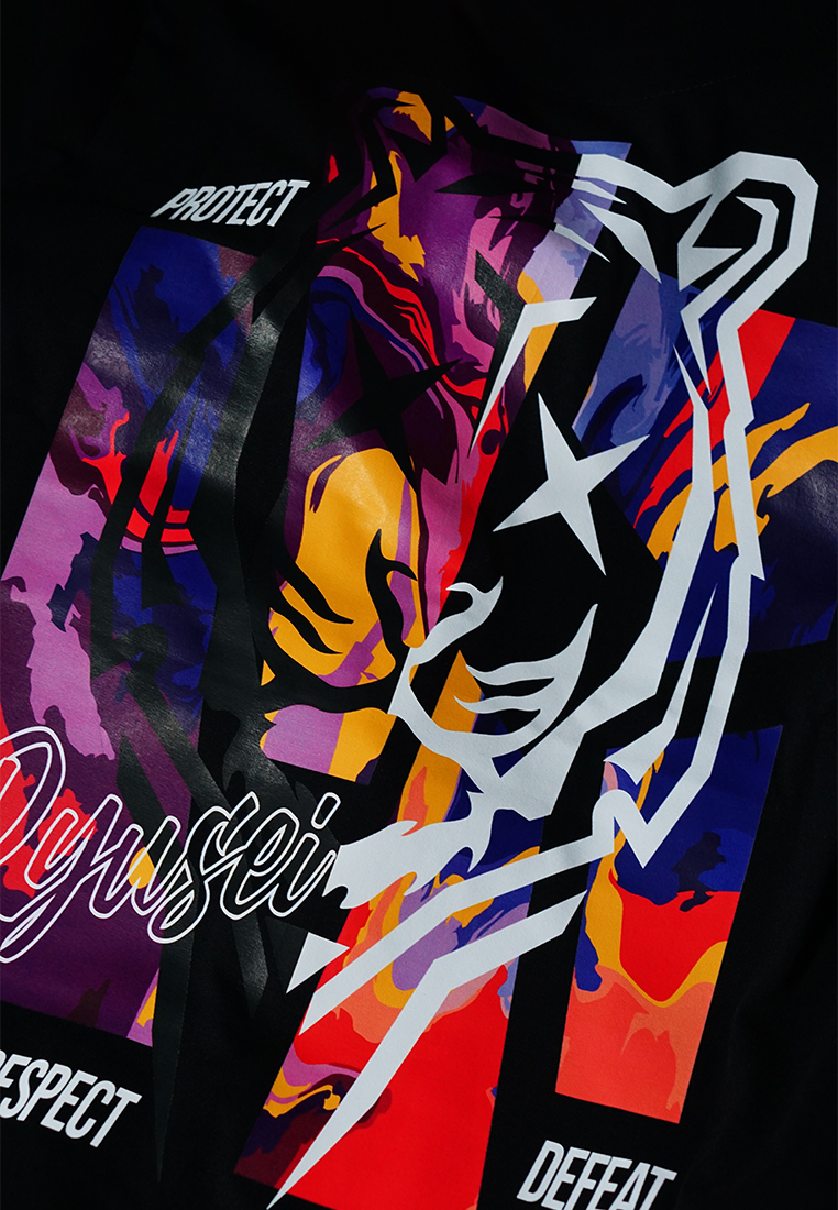 Ryusei Kaos Pria Defeat Black