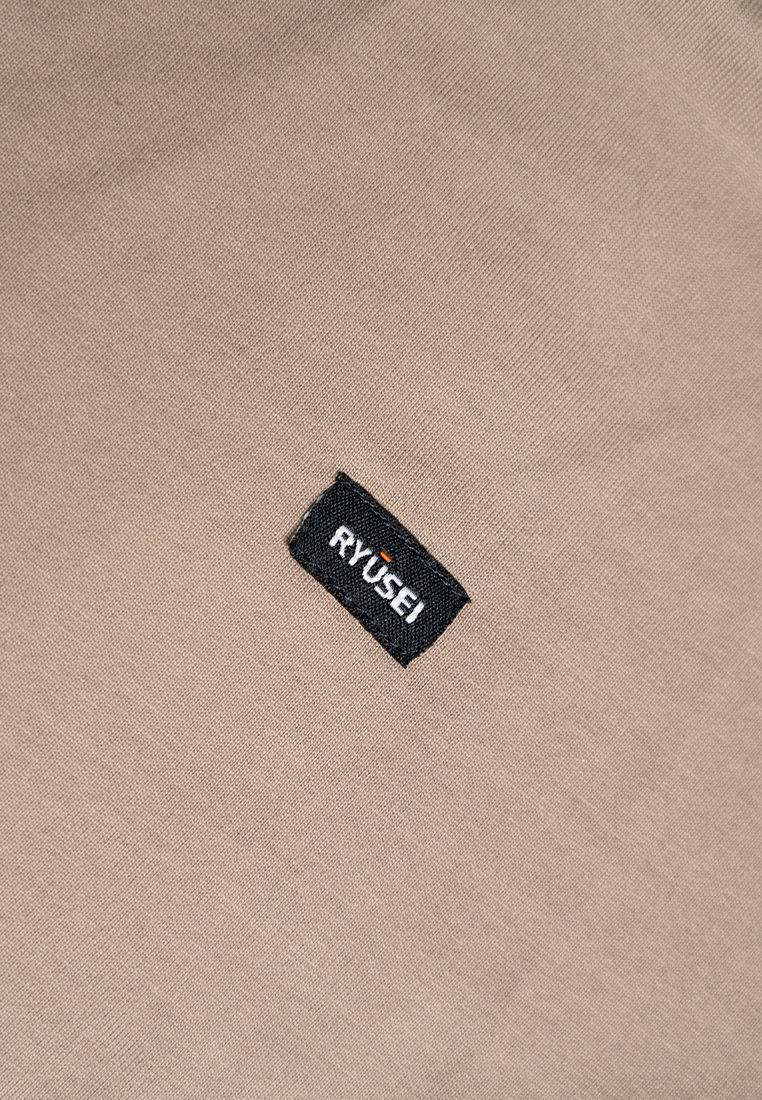 Ryusei Kaos Pria Himi CMB Dusty Brown