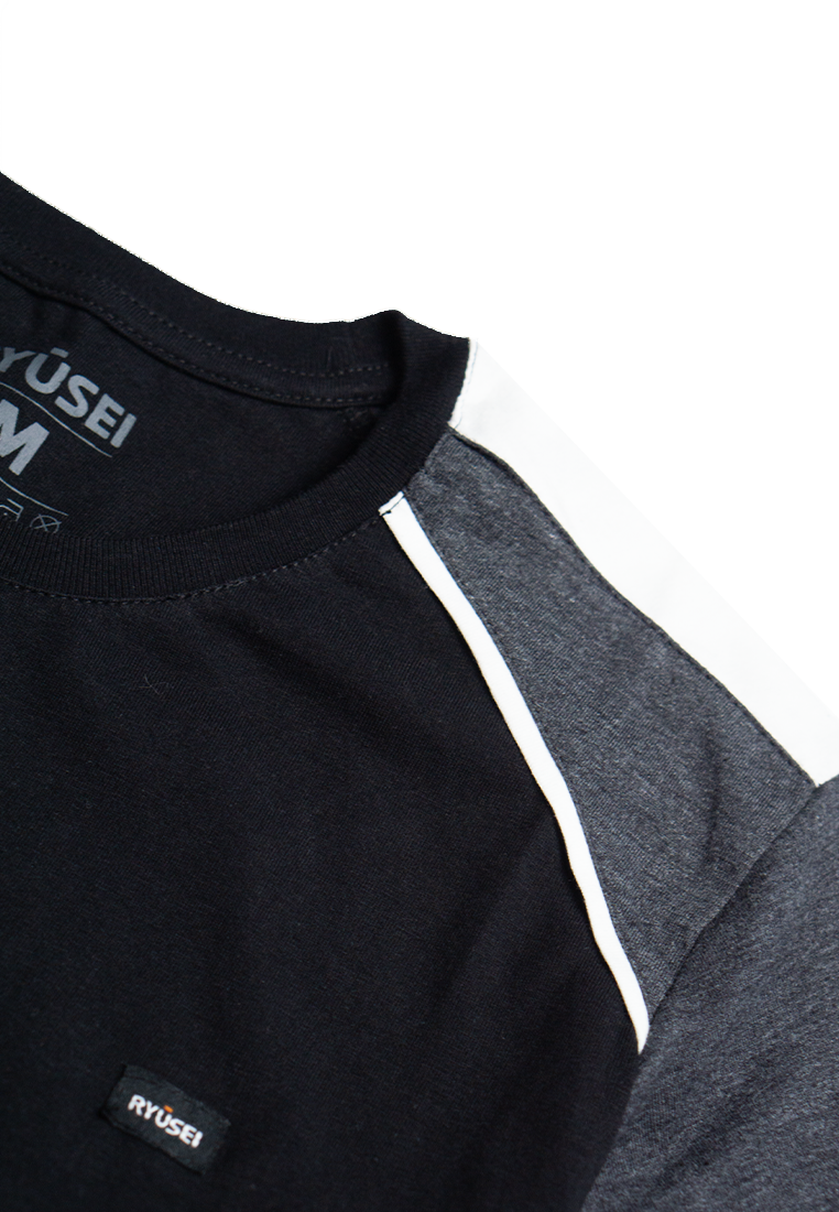 Ryusei Kaos Pria Katayama CMB Black