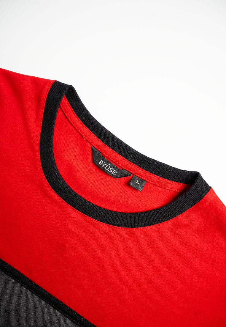 Ryusei Kaos Pria Kitami CMB Red