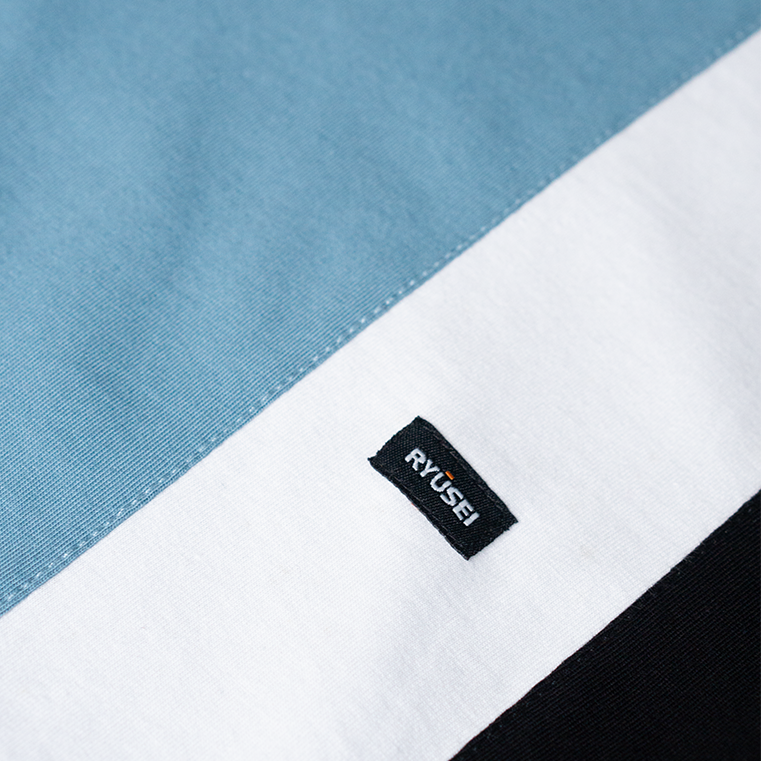 Ryusei Kaos Pria Akata CMB Smoke Blue