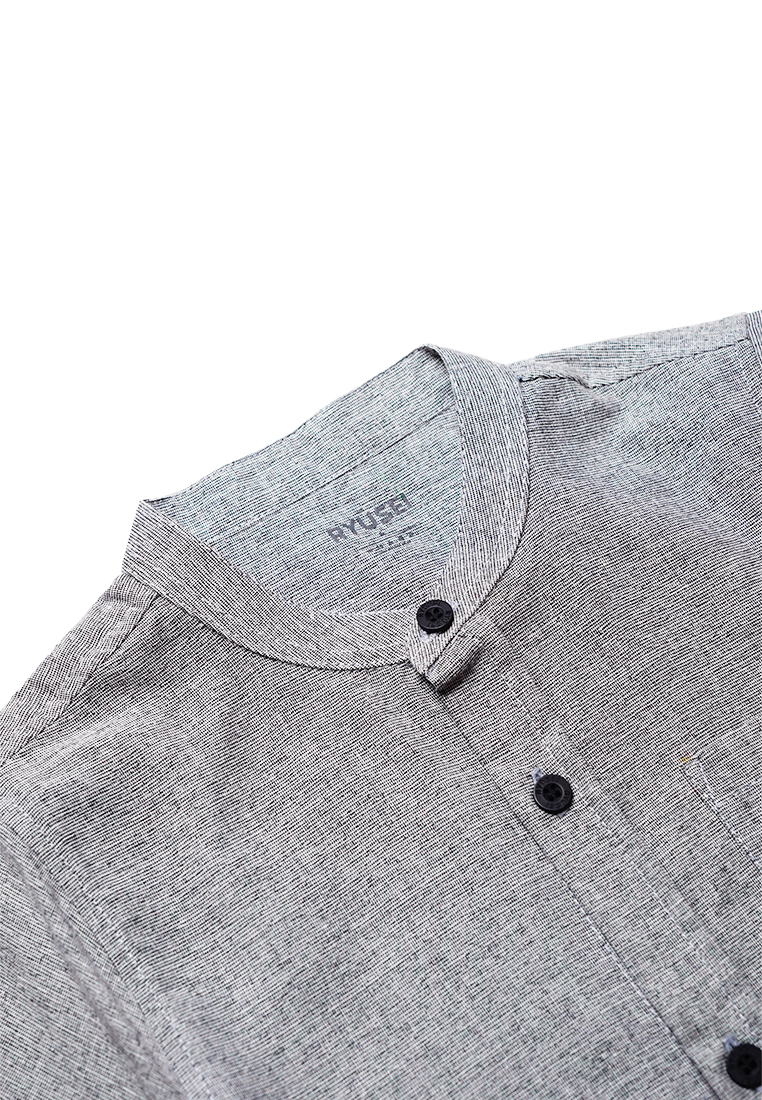 Ryusei Shirt kids Yoshizawa 2 Tone Grey - Ryusei
