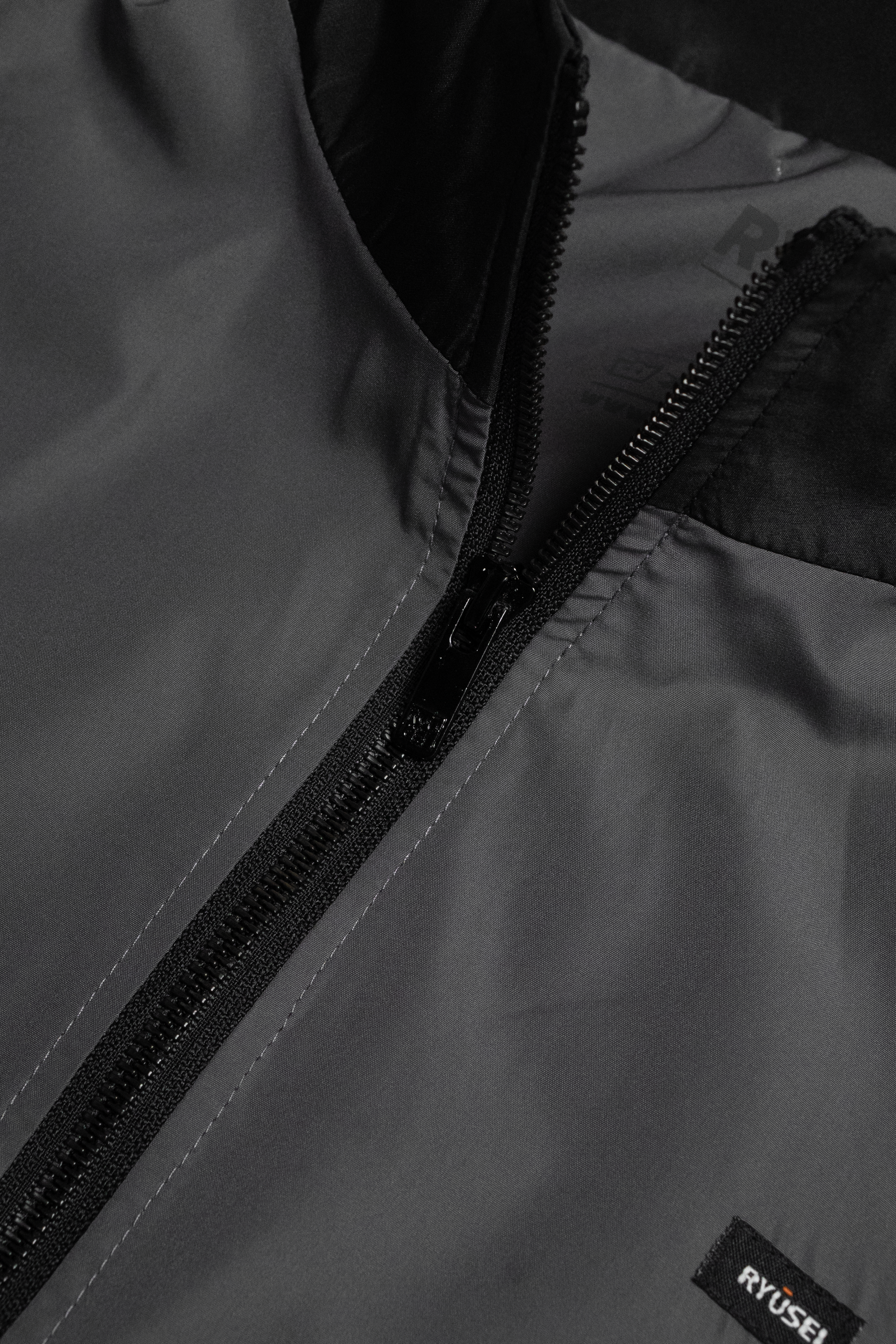 Ryusei Windbreaker Jacket Akimitsu Black - Jaket Parasut