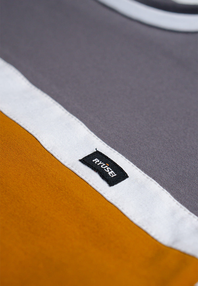 Ryusei Kaos Pria Matsusaka CMB Mustard