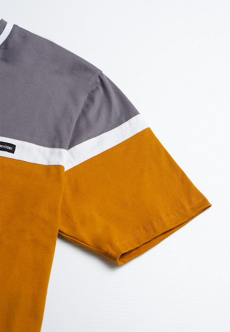 Ryusei Kaos Pria Matsusaka CMB Mustard