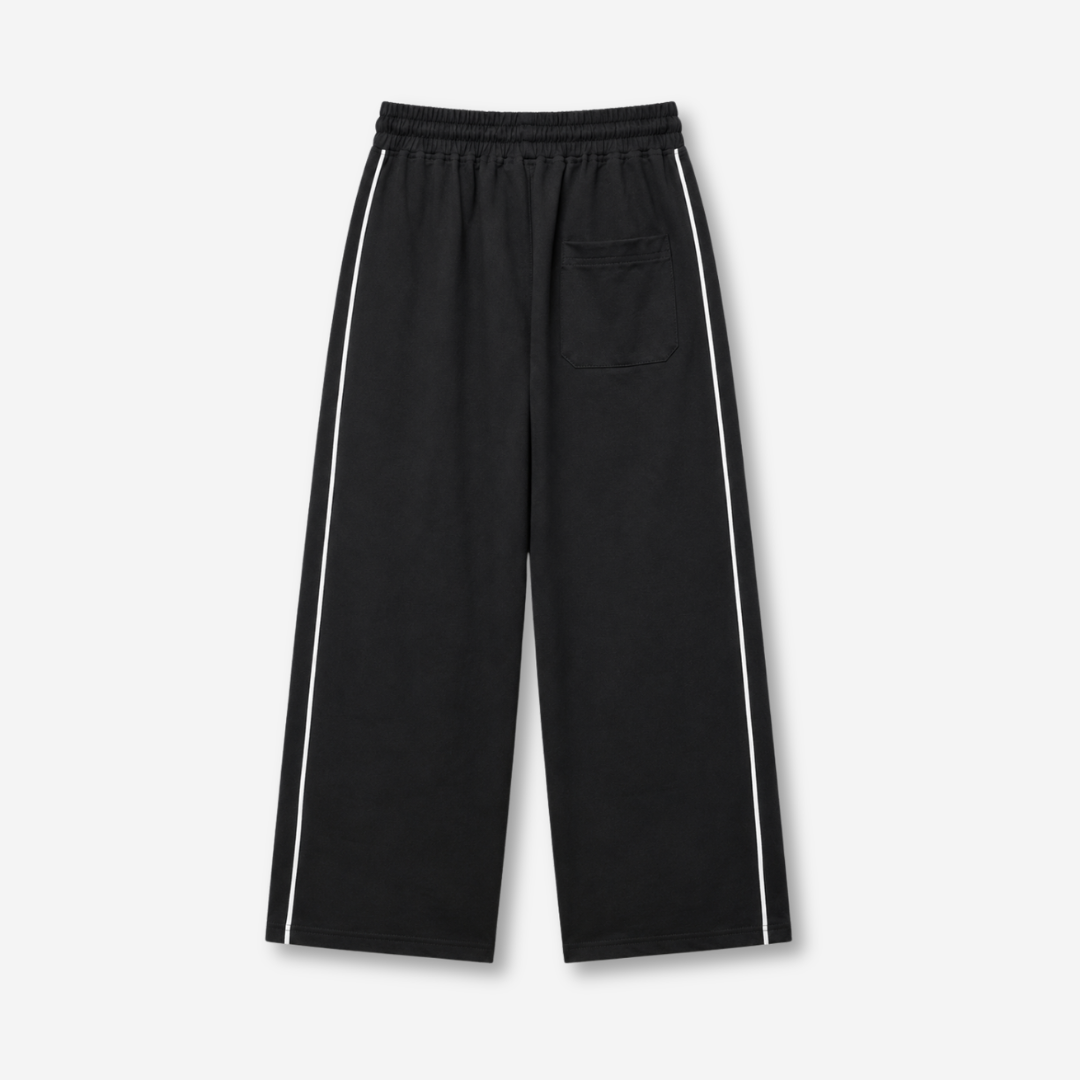 Ryusei Baggy Pants Taiga Black
