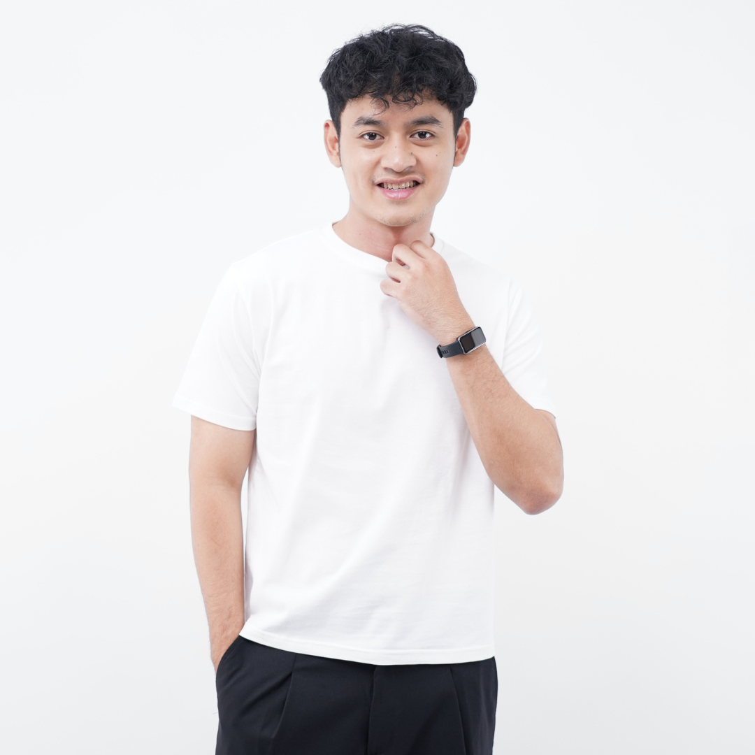 Ryusei Fitted Tee Neo Flex - Kaos Pria Slim Fit Premium Stretch
