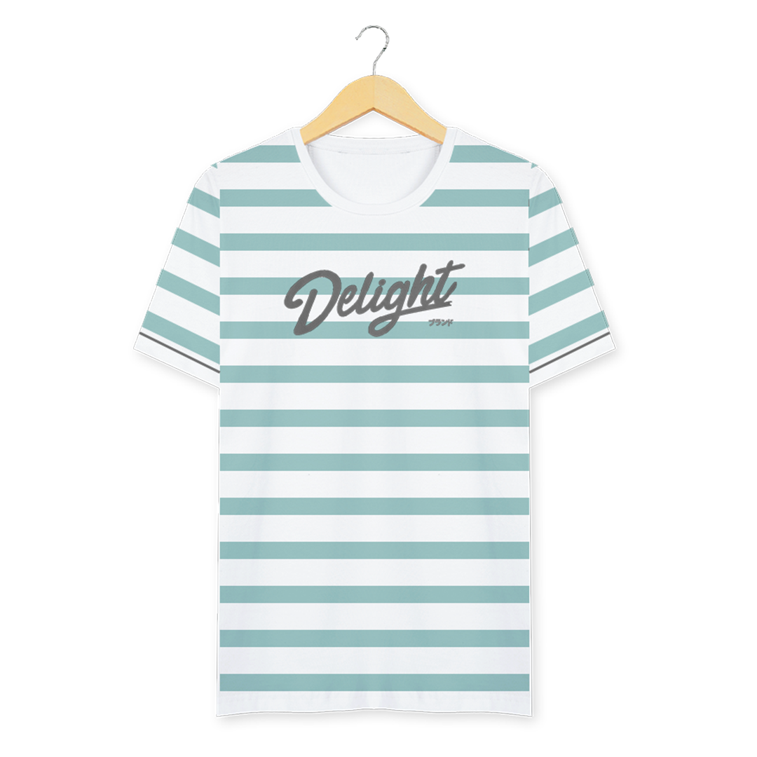 Ryusei Kaos Pria Delight Stripe
