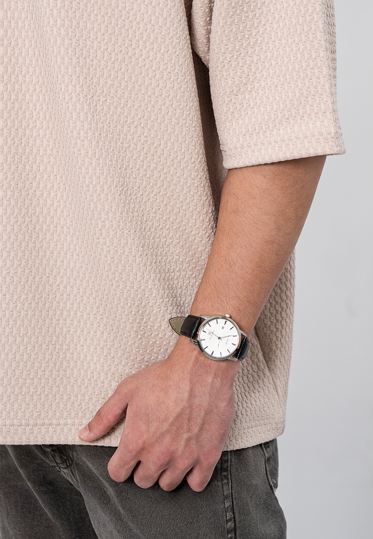 Ryusei Polo Pria Oversize SORA Knit - Polo Knit Kasual Harian