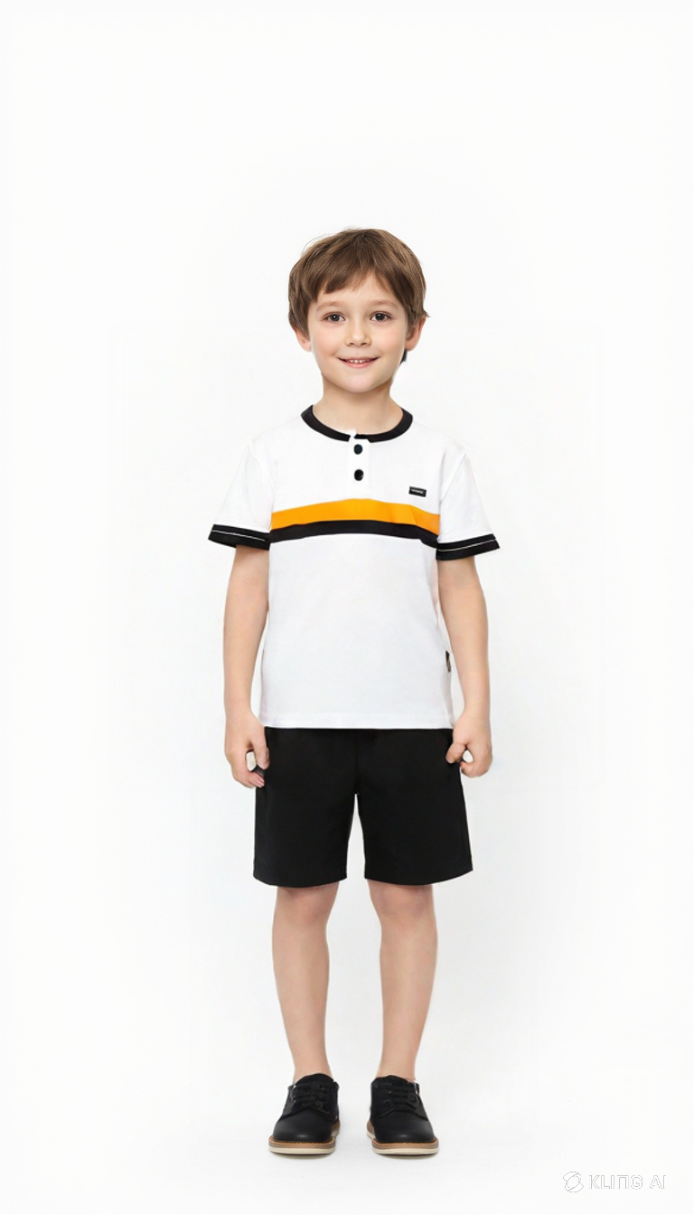 Ryusei Kaos Anak Takatsuki Button CMB White