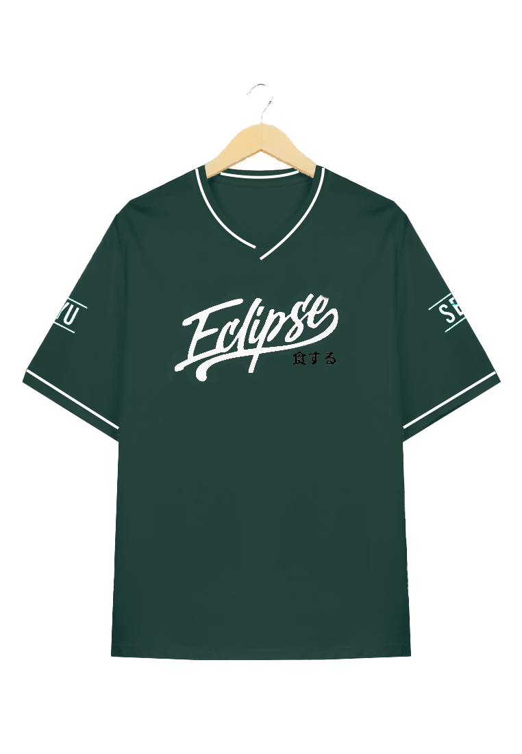 Ryusei Oversize T-shirt Jersey Streetwear Eclipse- Bordir