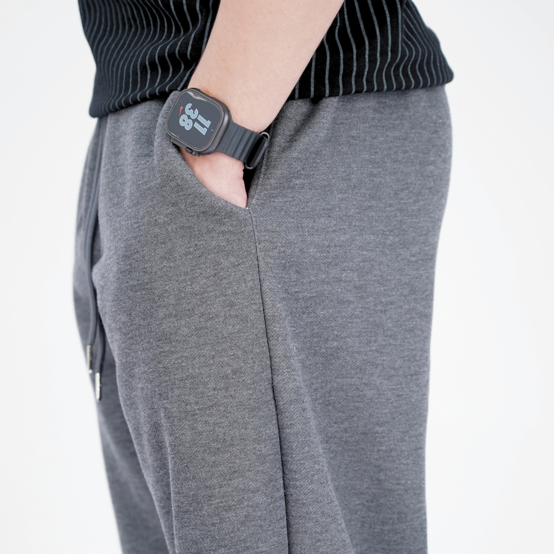 Ryusei Celana Baggy Pria Futako Grey