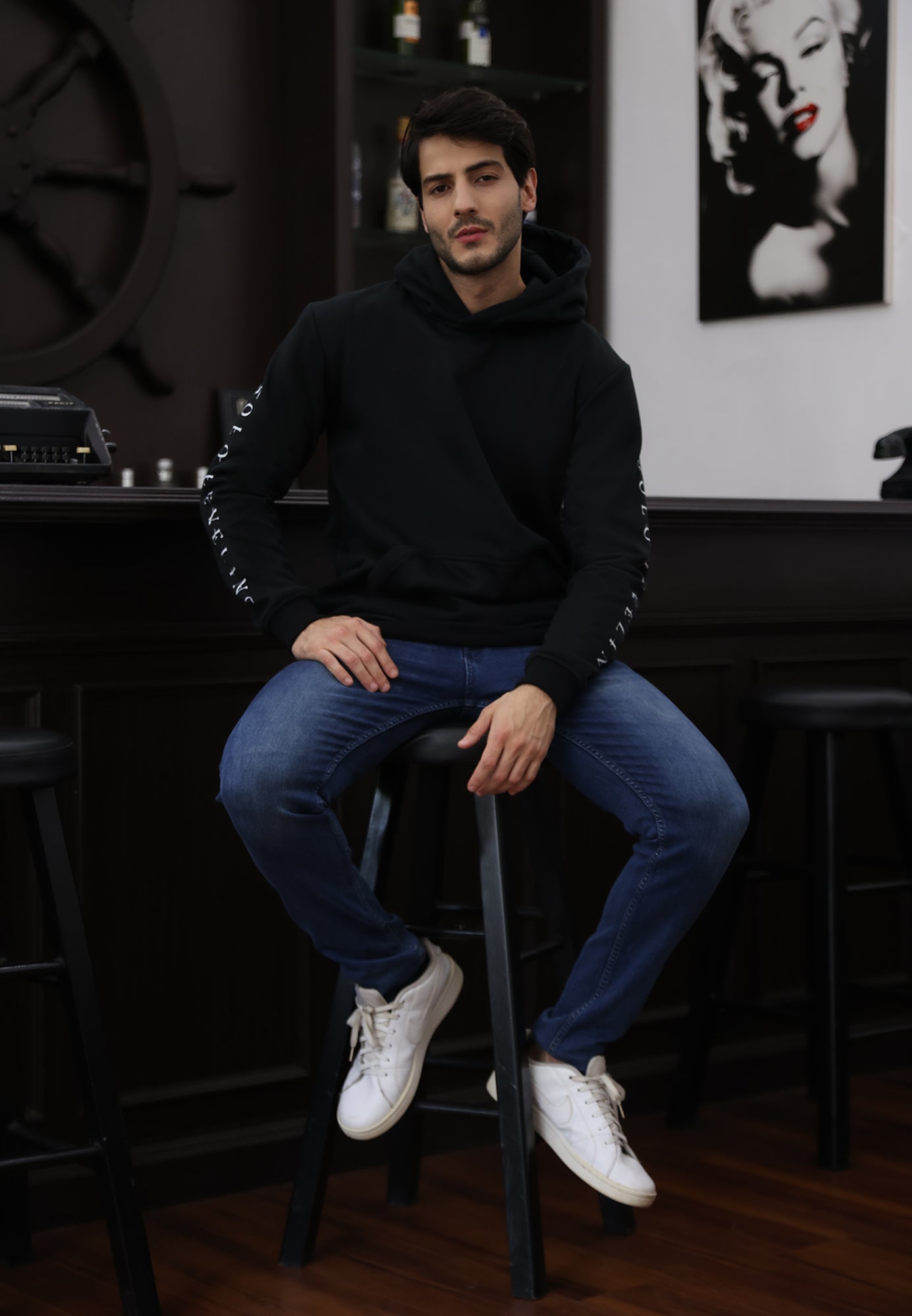 Ryusei x Solo Leveling | Hoodie Hunter Solo Leveling Black